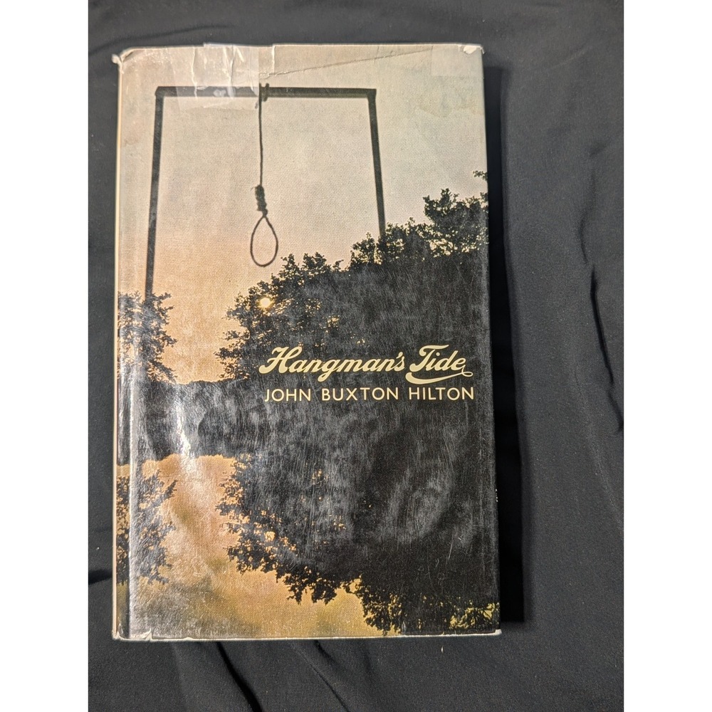 Hangman's Tide by John Buxton Hilton 1975 Vintage Hardcover Mystery